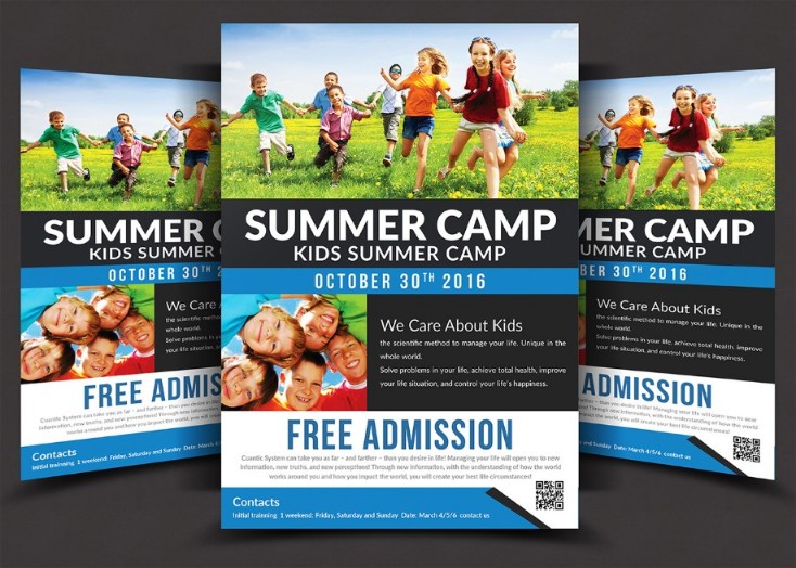 Detail Summer Camp Template Free Nomer 55