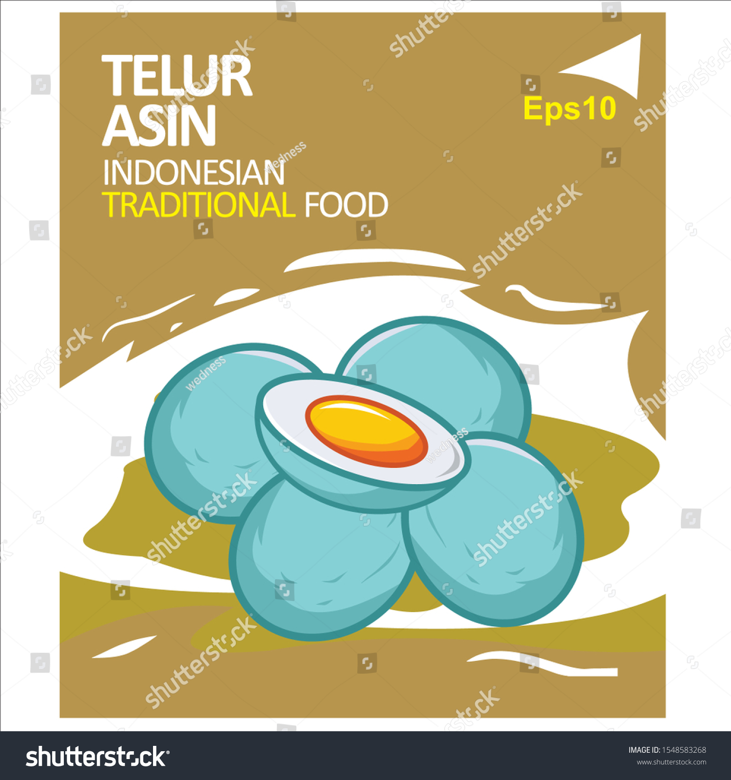 Telur Asin Vector - KibrisPDR