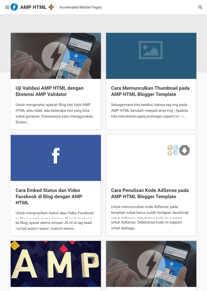 Template Amp Blogger - KibrisPDR