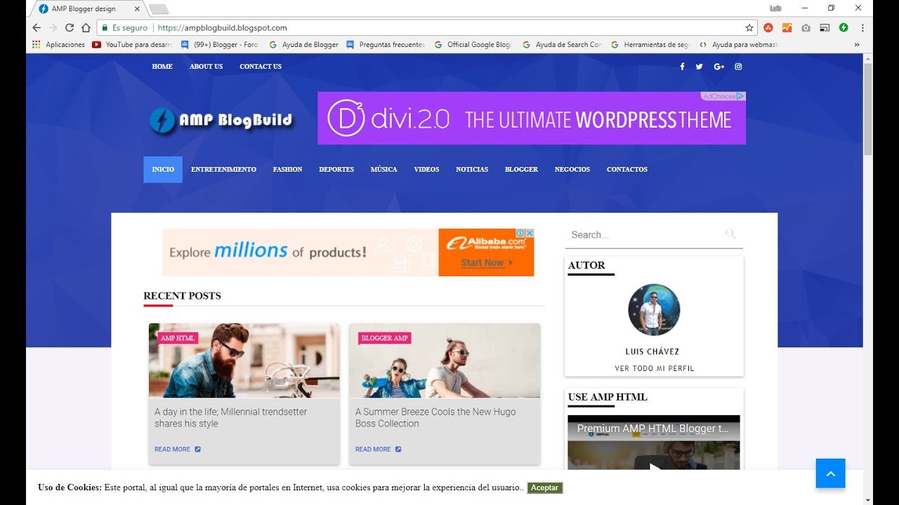 Detail Template Amp Blogger Nomer 33