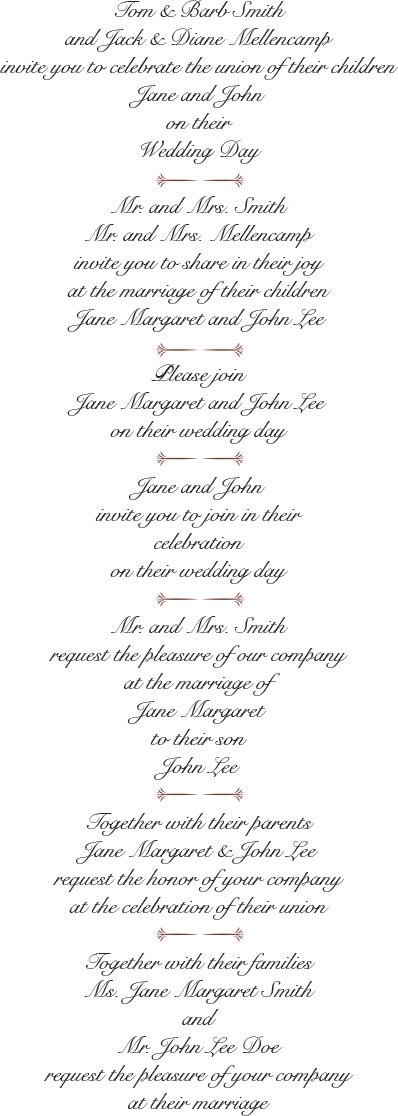 Detail Template Wedding Invitation Word Nomer 38
