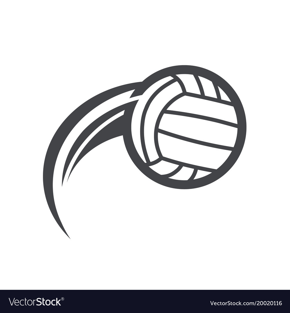 Detail Volleyball Symbol Nomer 6
