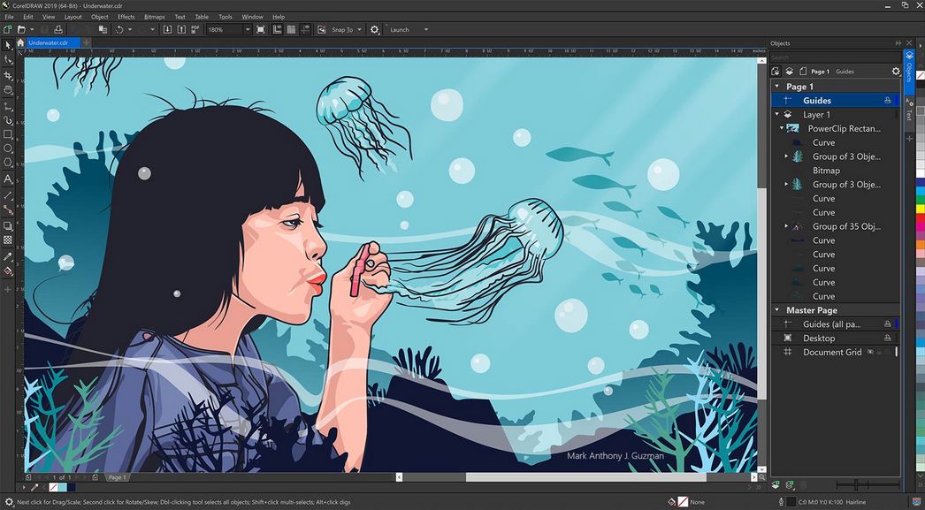 Detail Kelebihan Gambar Di Corel Draw Nomer 41