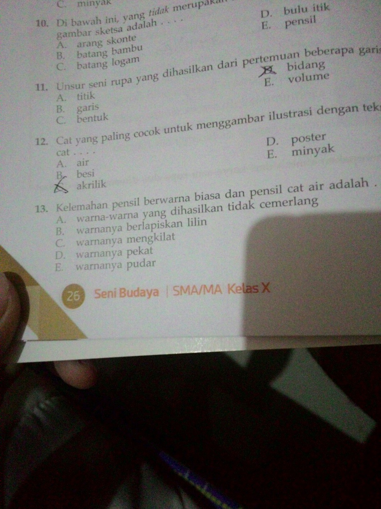 Kelemahan Pensil Berwarna Biasa Dan Pensil Cat Air Adalah - KibrisPDR