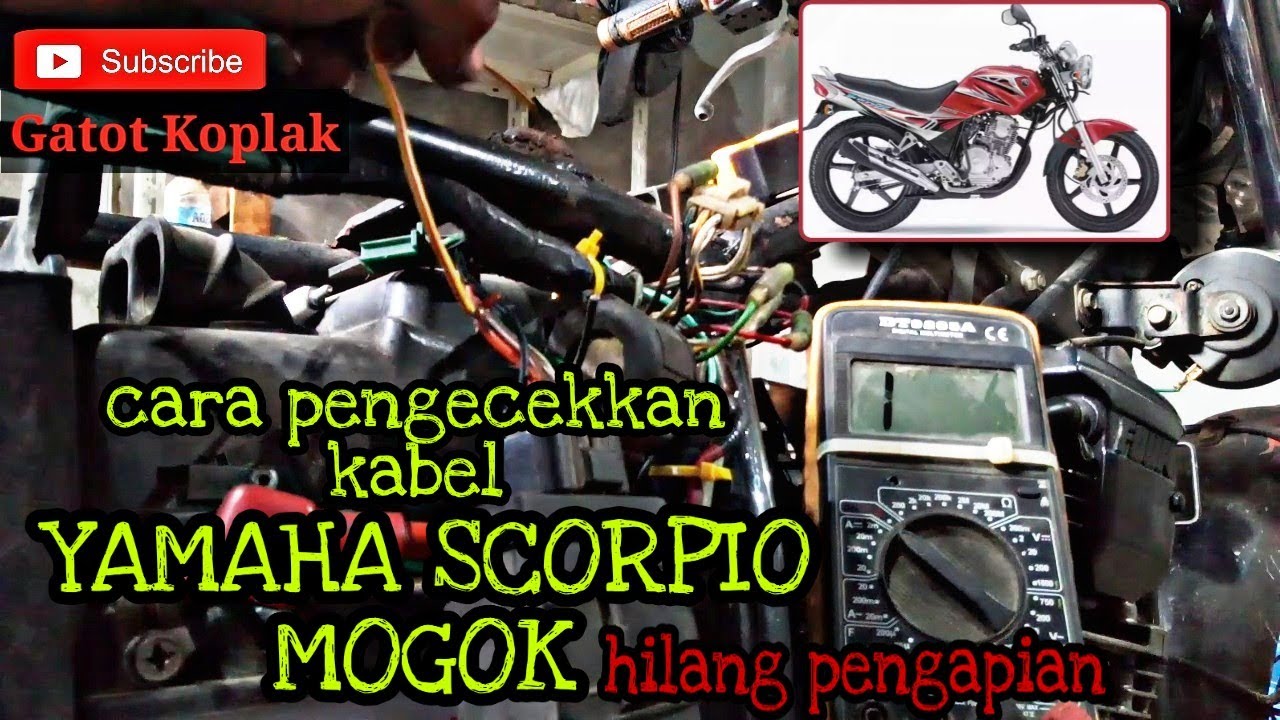 Detail Kelistrikan Yamaha Scorpio Z Nomer 32