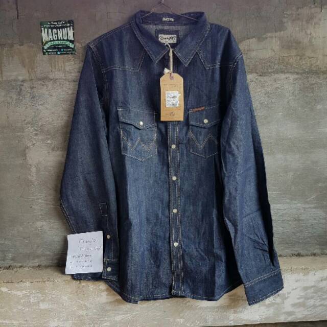 Detail Kemeja Jeans Wrangler Nomer 7