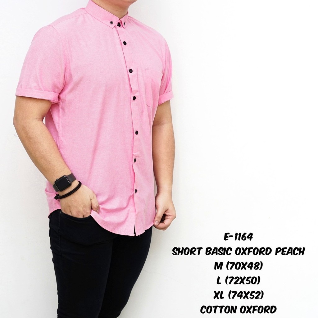 Detail Kemeja Pria Warna Pink Nomer 15