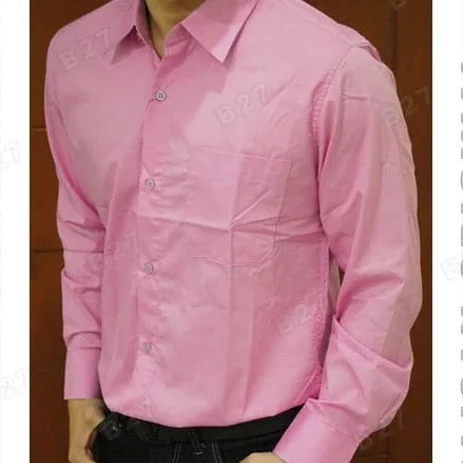 Detail Kemeja Pria Warna Pink Nomer 20