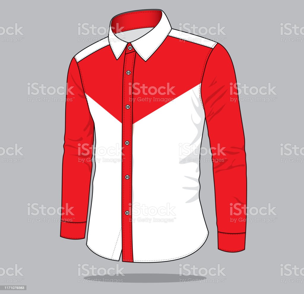 Detail Kemeja Putih Vector Nomer 20