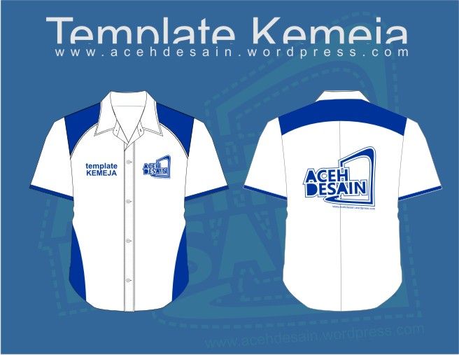 Detail Kemeja Putih Vector Nomer 24