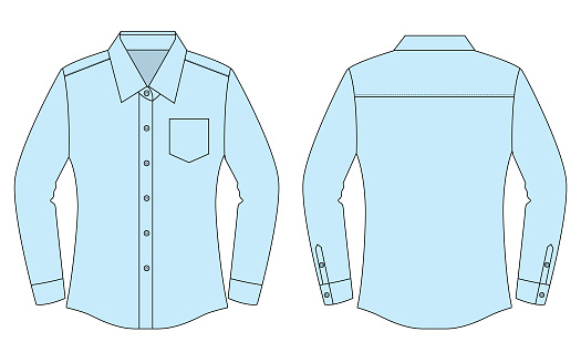 Detail Kemeja Putih Vector Nomer 38