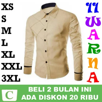 Detail Kemeja Warna Coklat Susu Nomer 17