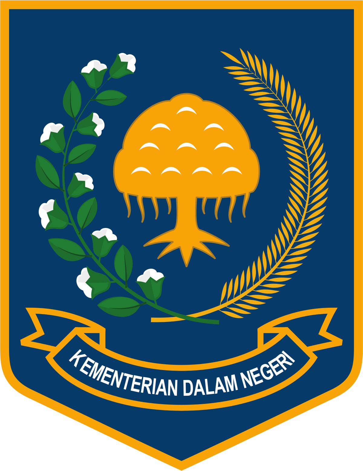 Detail Kementerian Dalam Negeri Logo Vector Nomer 2