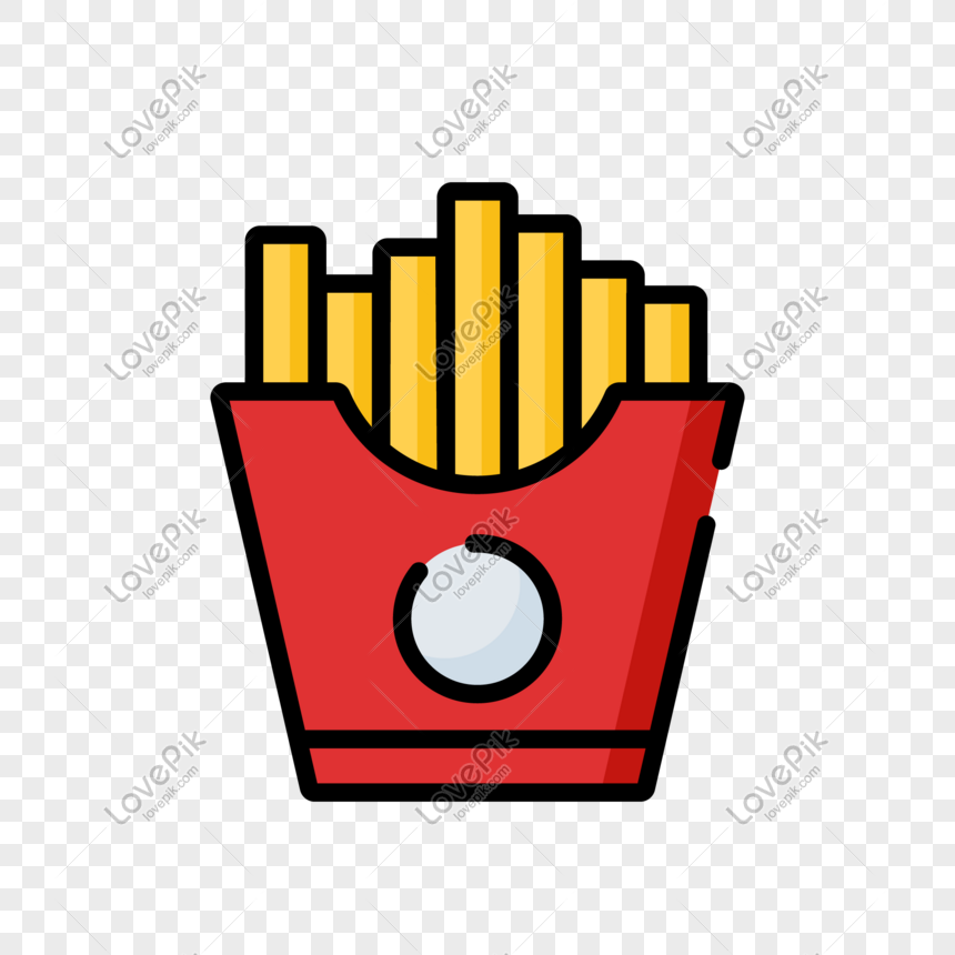 Detail Kentang Goreng Crispy Gambar Animasi Nomer 2