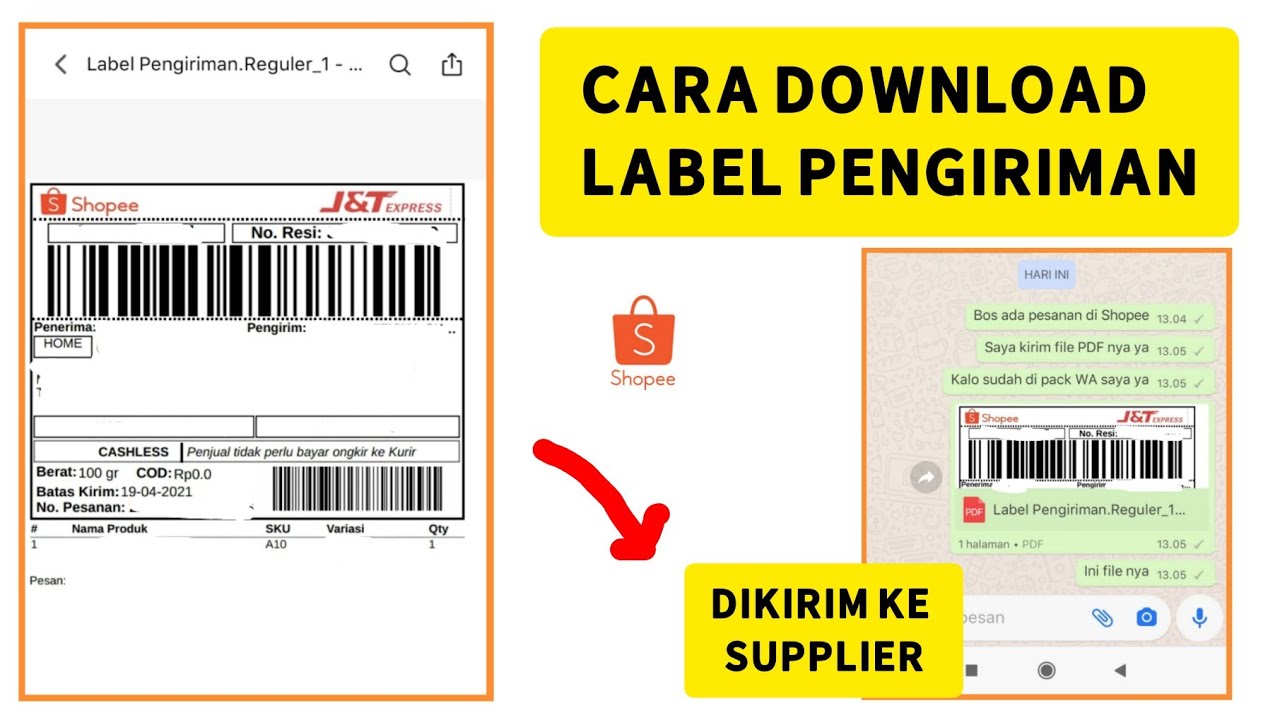 Detail Background Label Pengiriman Nomer 31