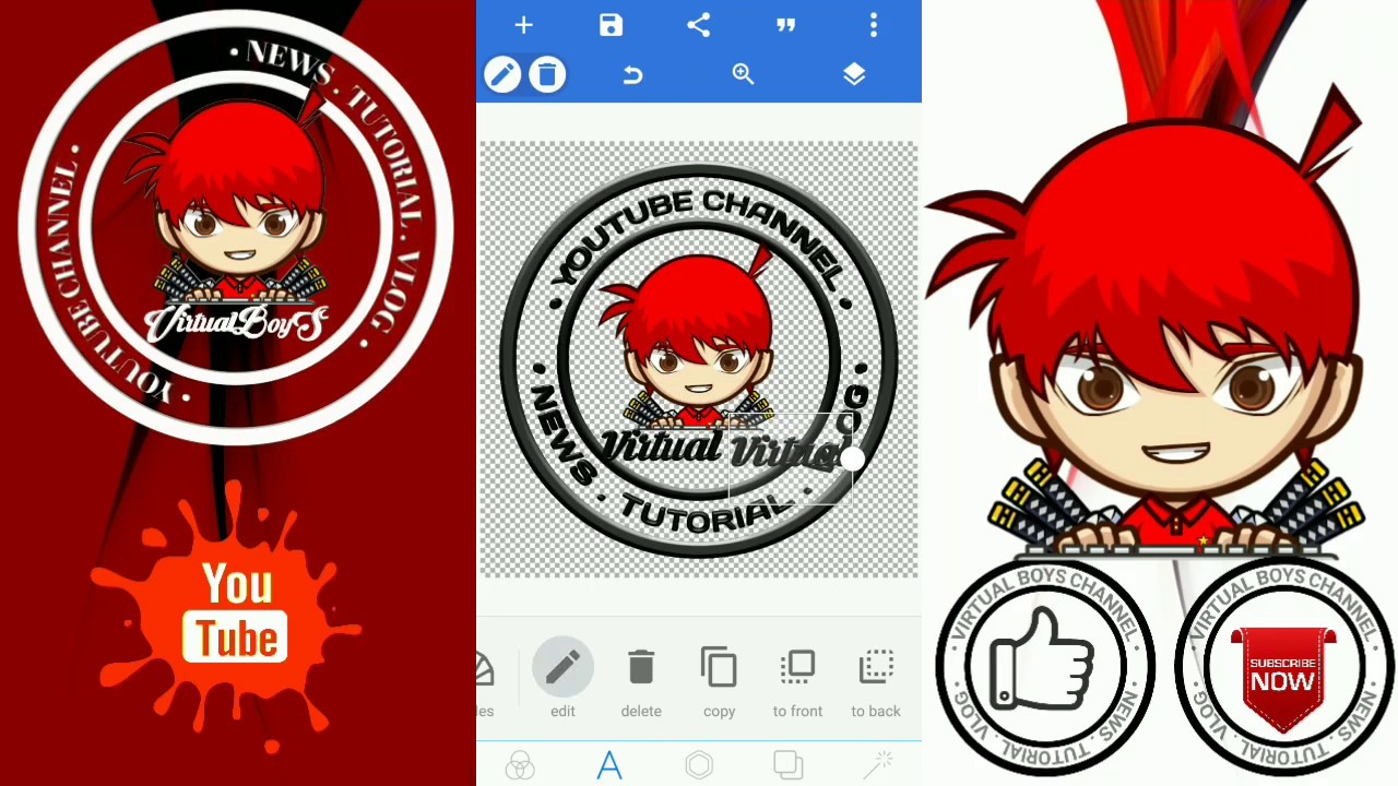 Detail Cara Buat Logo Di Pixellab Nomer 12