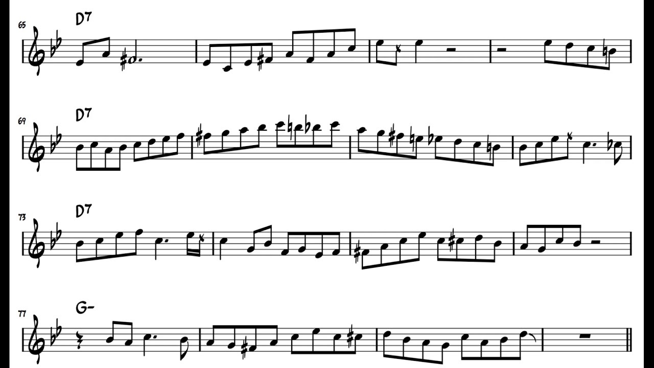 Detail Caravan Sheet Music Trumpet Nomer 16