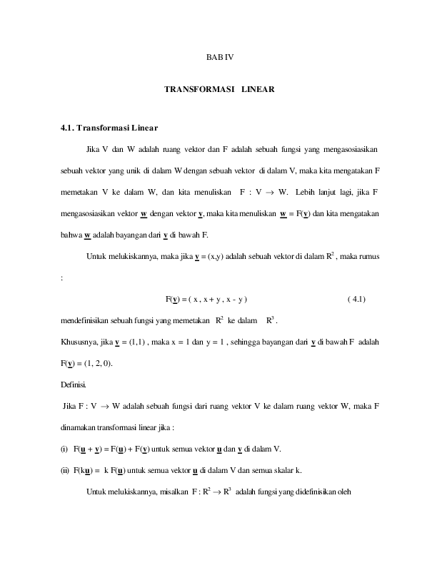 Detail Contoh Soal Transformasi Linear Nomer 31