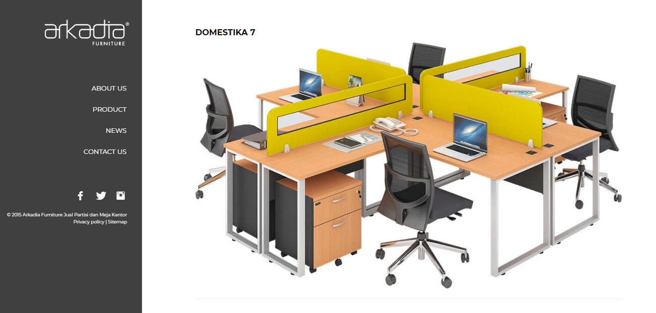 Detail Desain Meja Kantor Minimalis Nomer 26