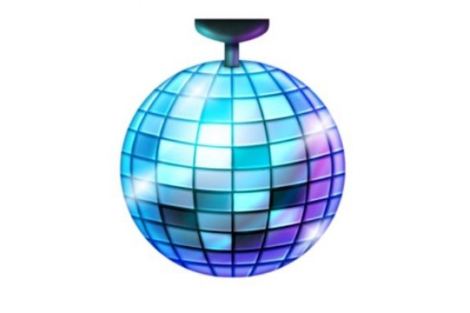 Discoball Emoji - KibrisPDR