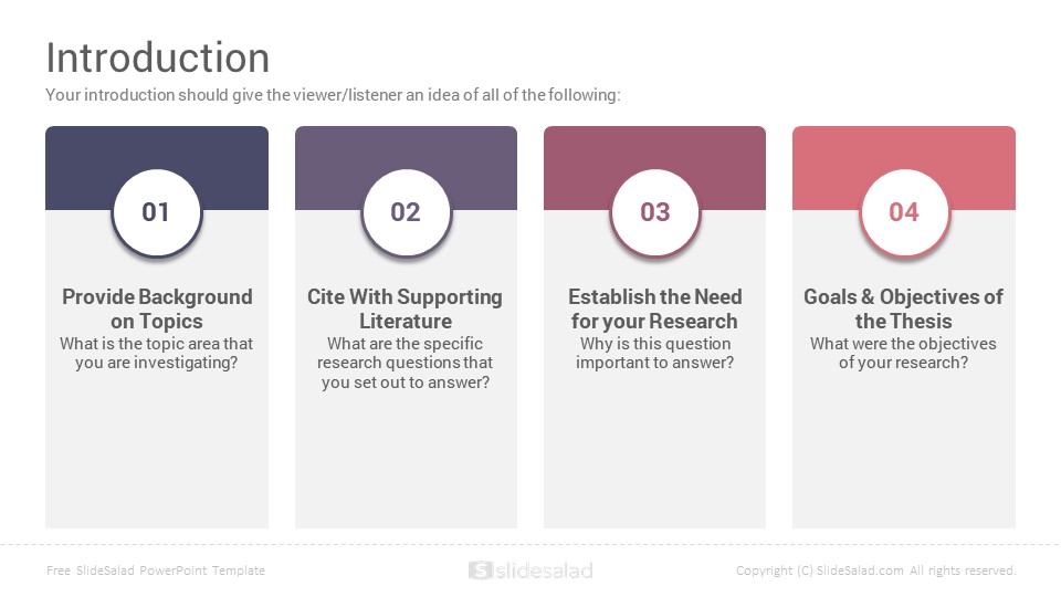 Detail Free Thesis Presentation Powerpoint Template Nomer 10