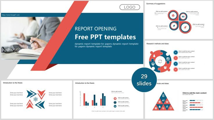 Detail Free Thesis Presentation Powerpoint Template Nomer 20