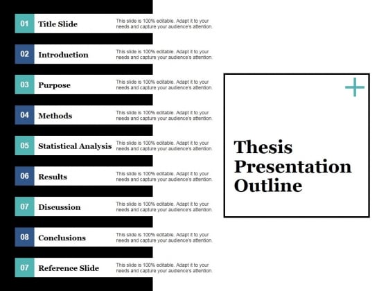 Detail Free Thesis Presentation Powerpoint Template Nomer 34