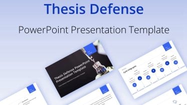 Detail Free Thesis Presentation Powerpoint Template Nomer 8