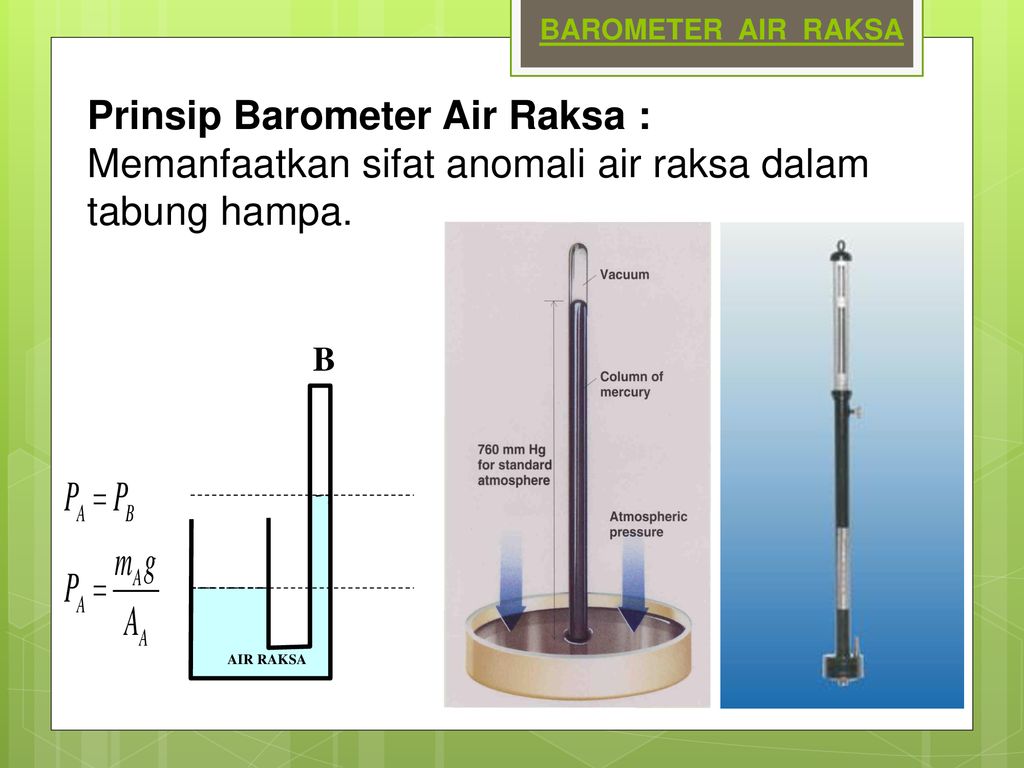 Detail Gambar Barometer Air Raksa Nomer 9
