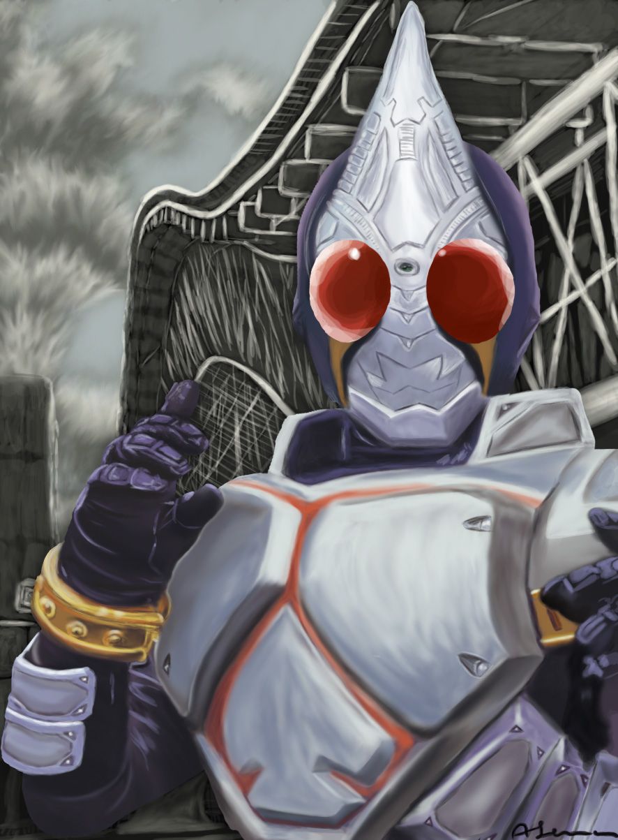 Detail Gambar Kamen Rider Blade Nomer 49