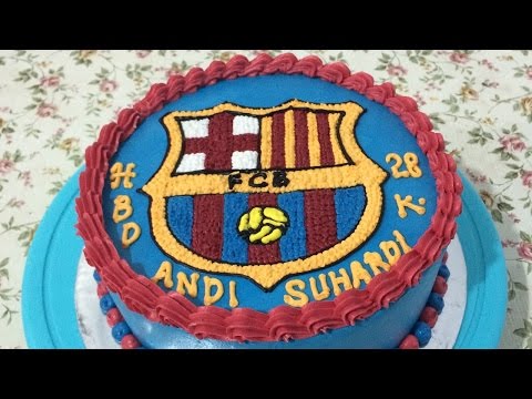 Detail Gambar Kue Ultah Logo Barcelona Nomer 14