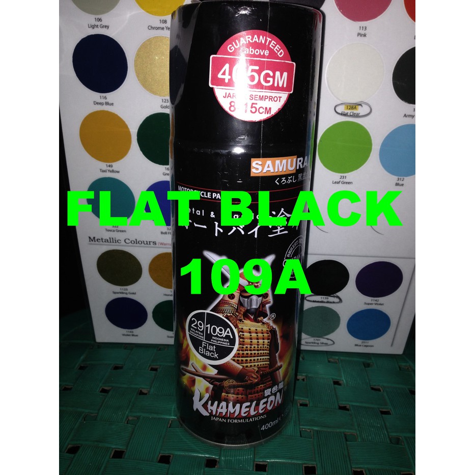 Detail Harga Cat Samurai Hitam Doff Nomer 23