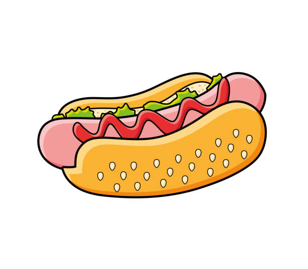 Detail Hot Dog Bun Clipart Nomer 35