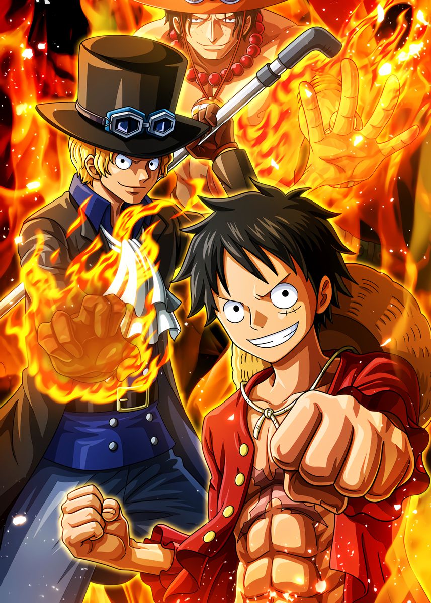 Detail Luffy Ace And Sabo Nomer 2