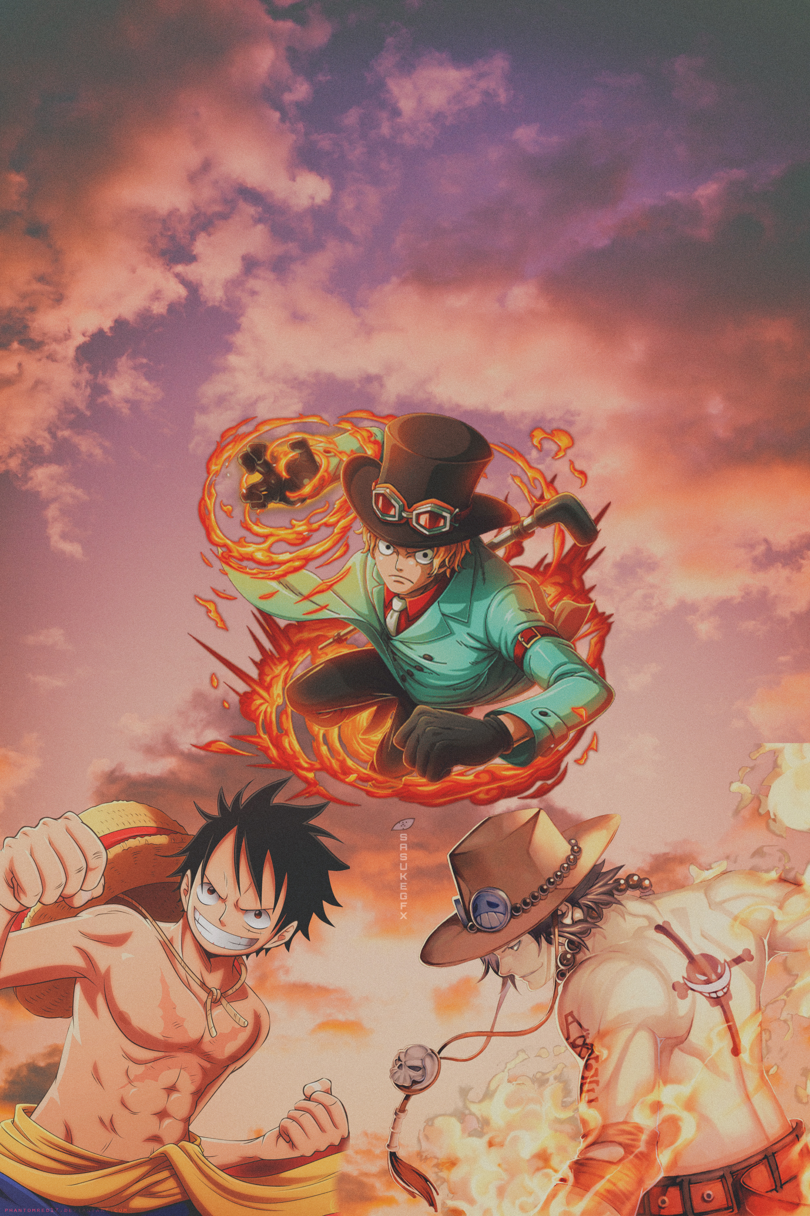 Detail Luffy Ace And Sabo Nomer 3