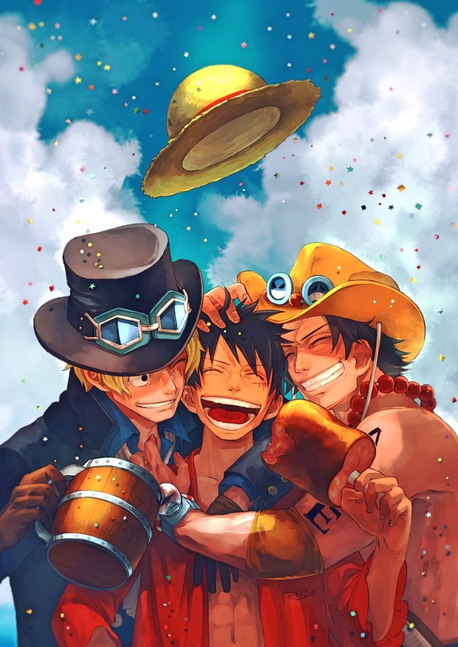 Detail Luffy Ace And Sabo Nomer 8