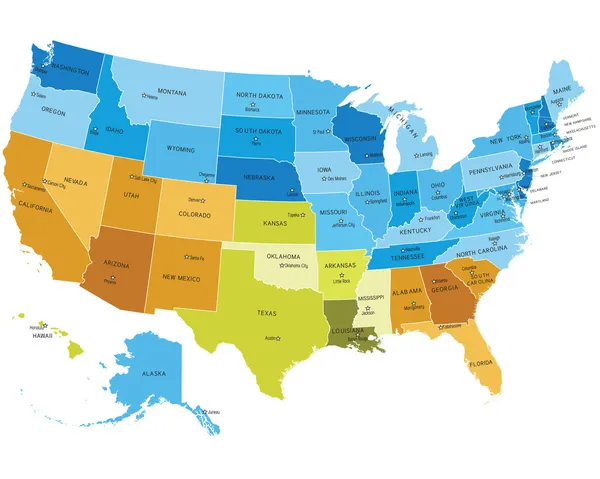 Detail Map Of Usa Free Nomer 13