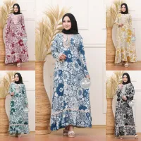 Detail Model Gamis Renda Tempel Nomer 43