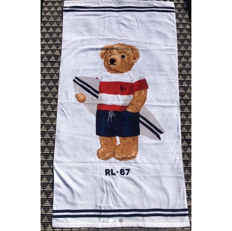 Detail Polo Bear Beach Towel Nomer 22