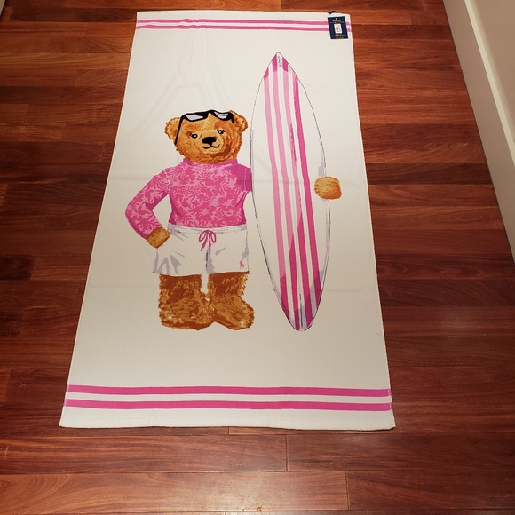 Detail Polo Bear Beach Towel Nomer 28