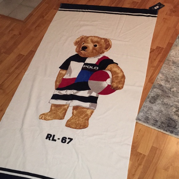 Detail Polo Bear Beach Towel Nomer 8