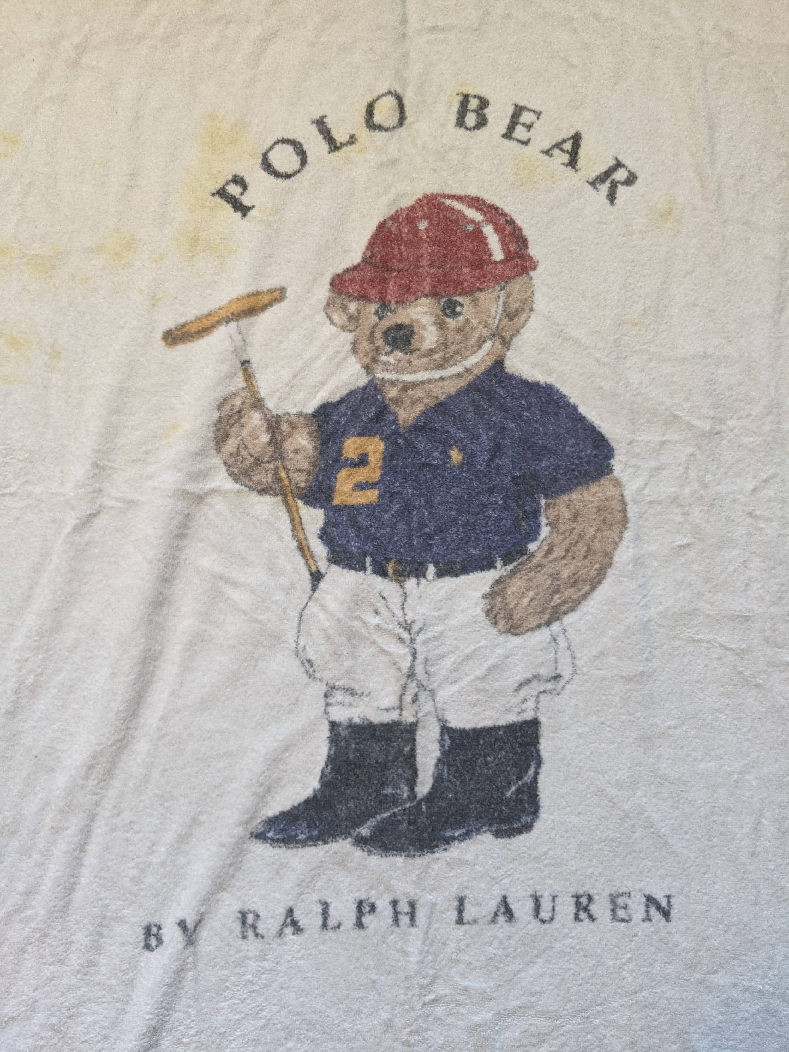 Detail Polo Bear Beach Towel Nomer 10