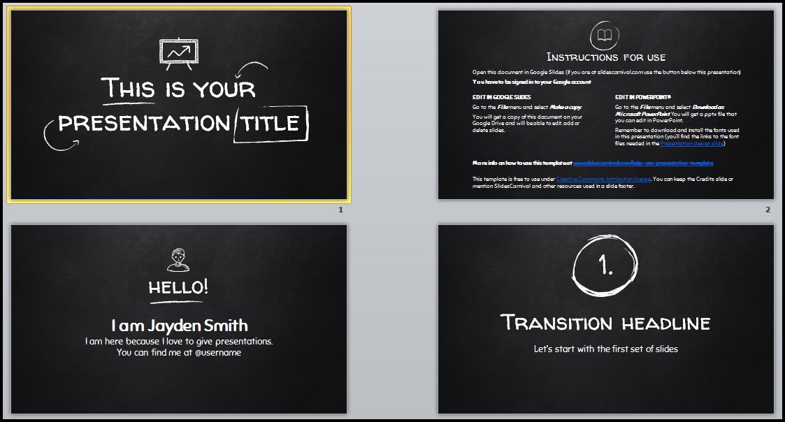 Detail Powerpoint Unik Nomer 4