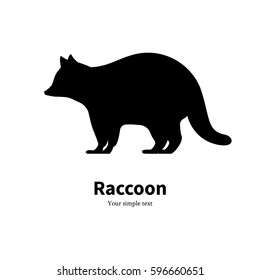 Detail Raccoon Silhouette Vector Nomer 17