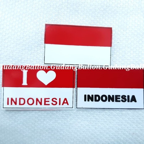 Detail Stiker Bendera Indonesia Nomer 11