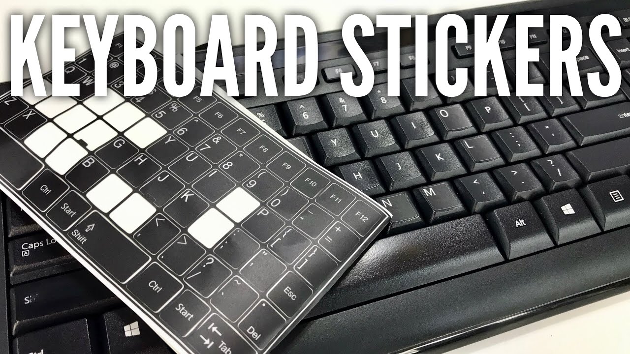 Detail Stiker Keyboard Pc Nomer 52