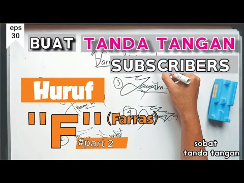 Detail Tanda Tangan Huruf F Nomer 11