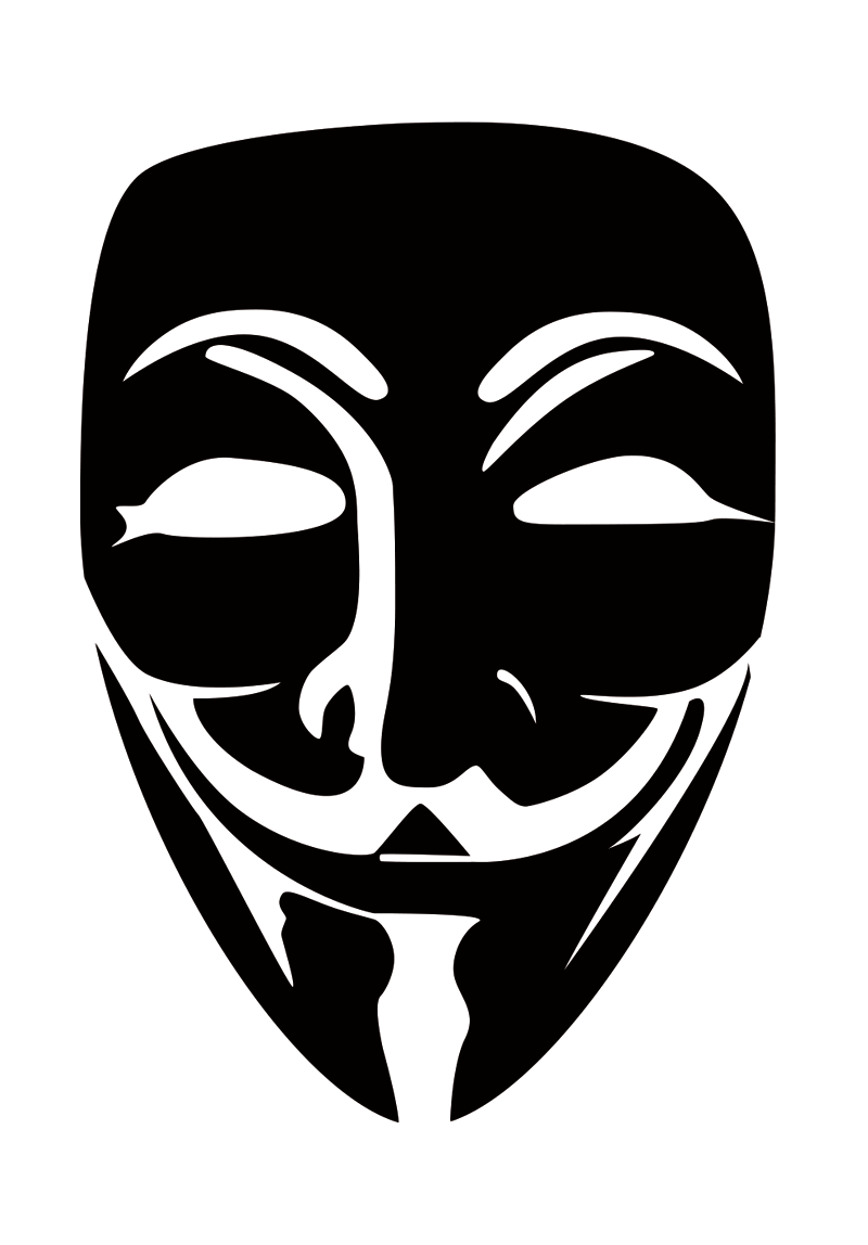 Detail Vendetta Mask Vector Nomer 2