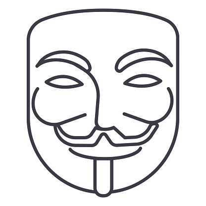 Detail Vendetta Mask Vector Nomer 27
