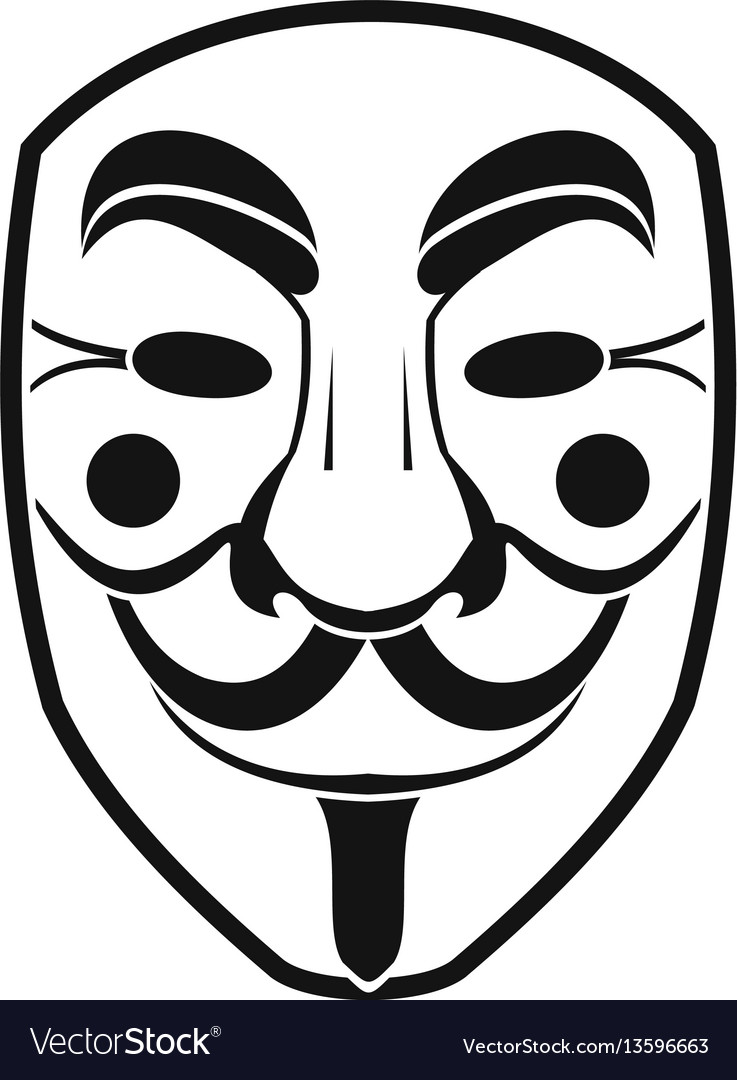 Detail Vendetta Mask Vector Nomer 4